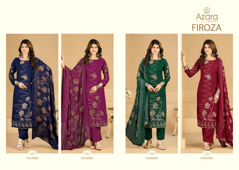 Radhika Azara Firoza catalog ladies dress material wholesalers in dadar