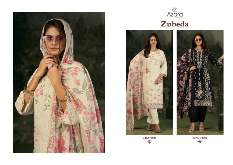 Radhika Azara Zubeda catalog wholesale dress material online surat