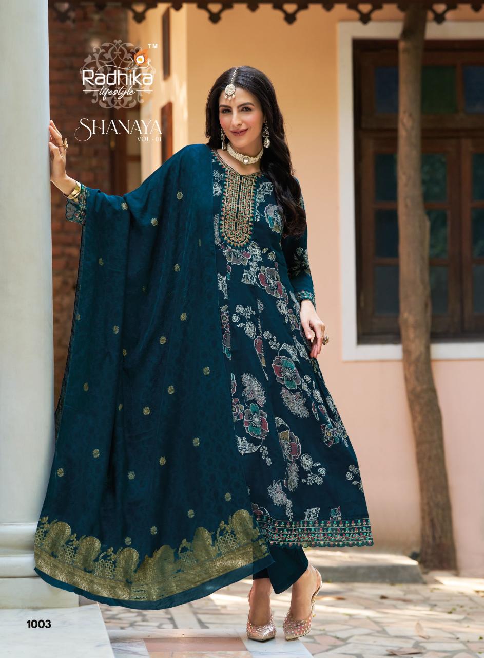Radhika LifeStyle Shanaya Vol 1 Catalog 4xl kurtis wholesale