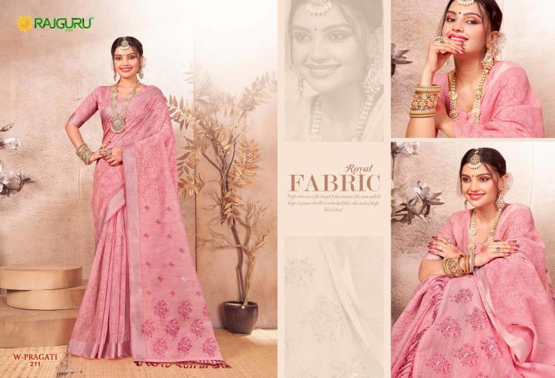 Rajguru W Pragati catalog ambika sarees catalogue 2025