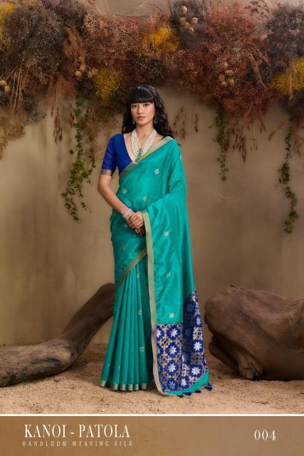 Rajtex Kanoi Patola catalog surat silk saree