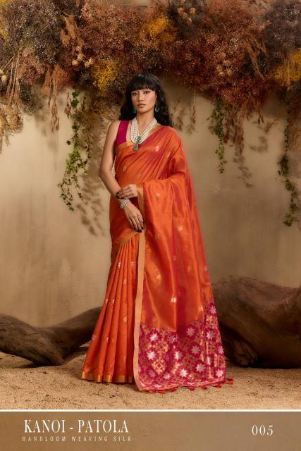 Rajtex Kanoi Patola catalog surat silk saree