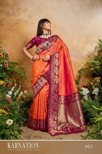 Rajtex Karnation catalog purchase sarees from surat
