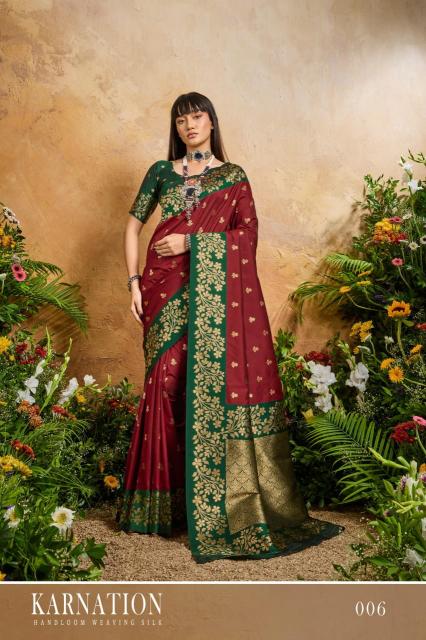 Rajtex Karnation catalog purchase sarees from surat