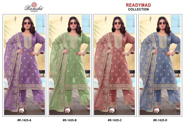Ramsha R 1425 Nx catalog pakistani readymade suit wholesale