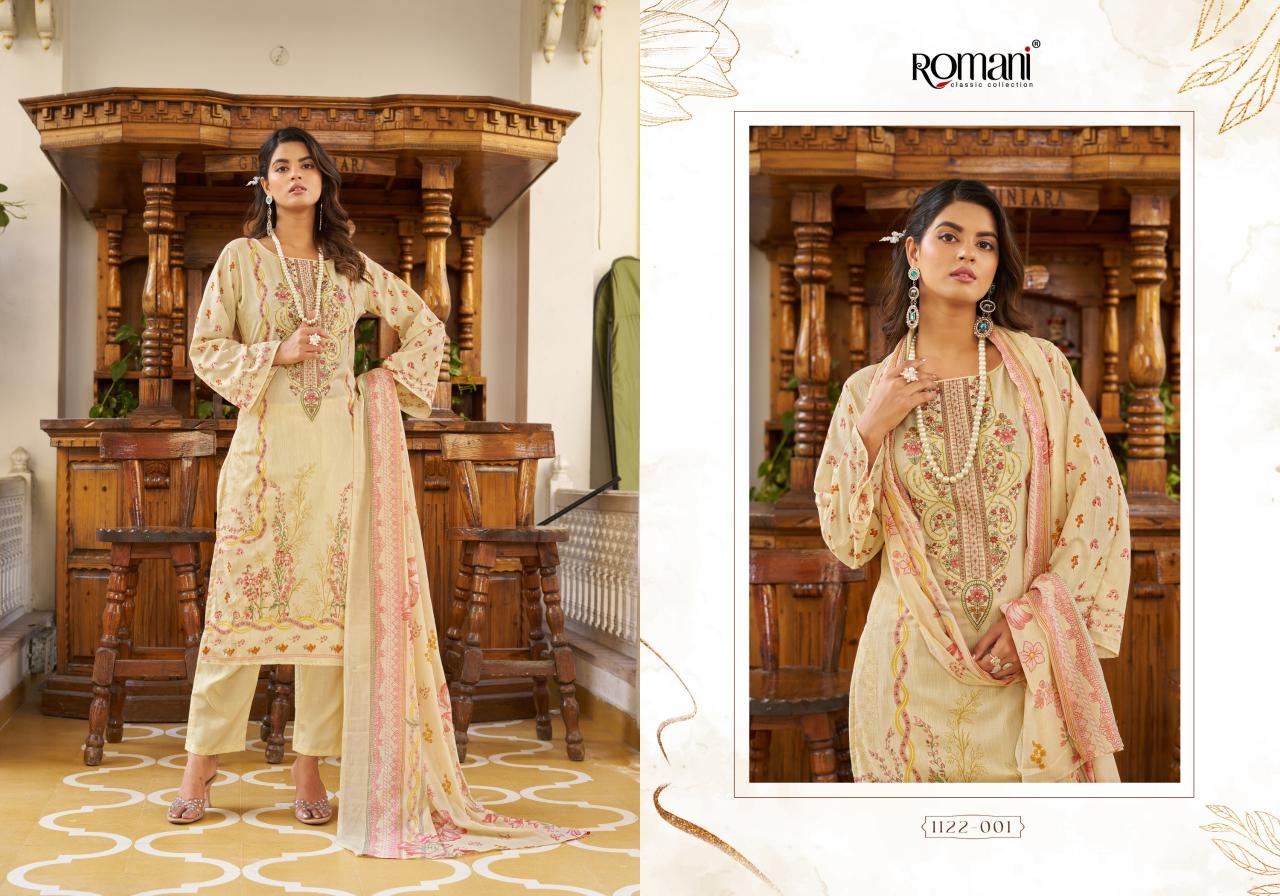 Romani Aarzu Vol 24 Catalog wholesale dress material manufacturers in india