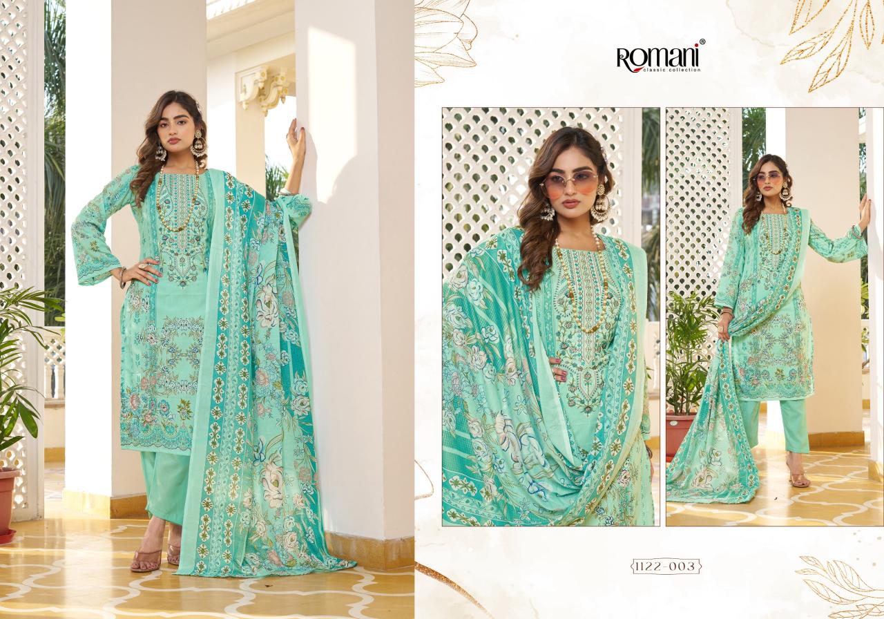 Romani Aarzu Vol 24 Catalog wholesale dress material manufacturers in india
