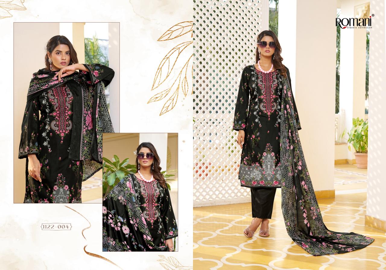 Romani Aarzu Vol 24 Catalog wholesale dress material manufacturers in india