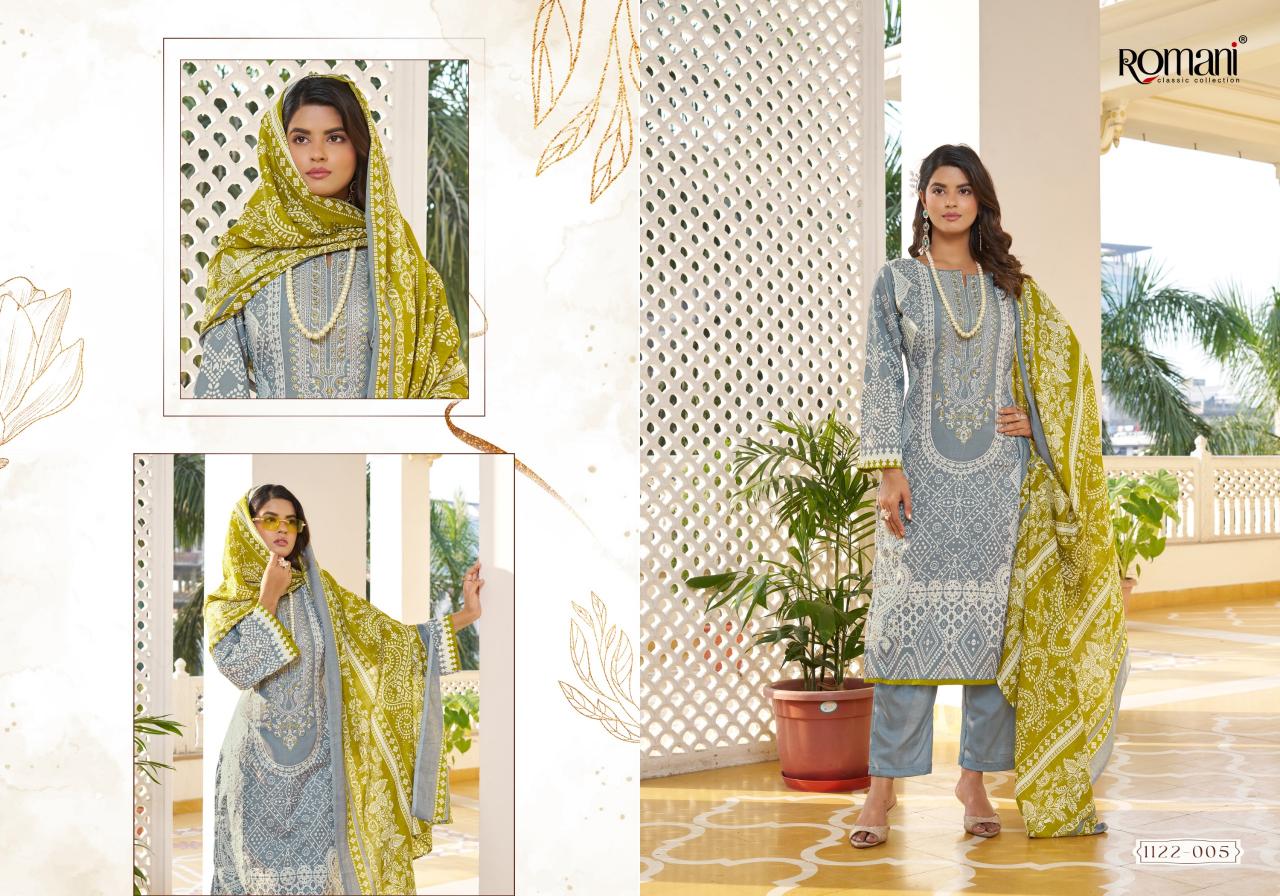 Romani Aarzu Vol 24 Catalog wholesale dress material manufacturers in india