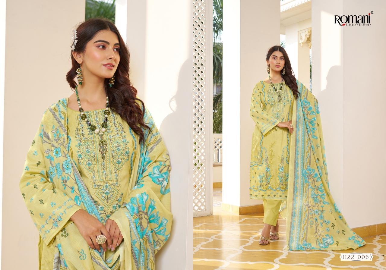 Romani Aarzu Vol 24 Catalog wholesale dress material manufacturers in india