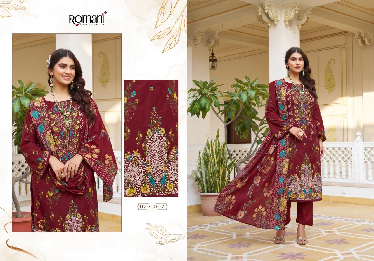 Romani Aarzu Vol 24 Catalog wholesale dress material manufacturers in india