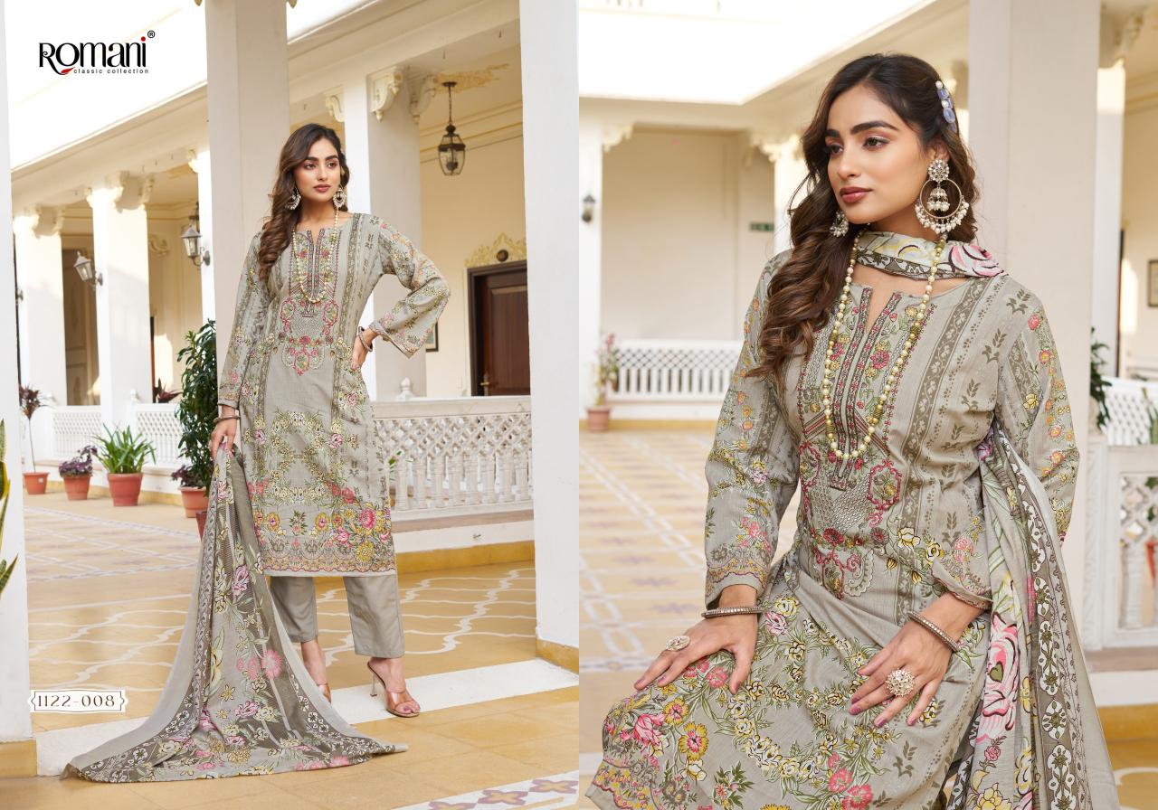 Romani Aarzu Vol 24 Catalog wholesale dress material manufacturers in india