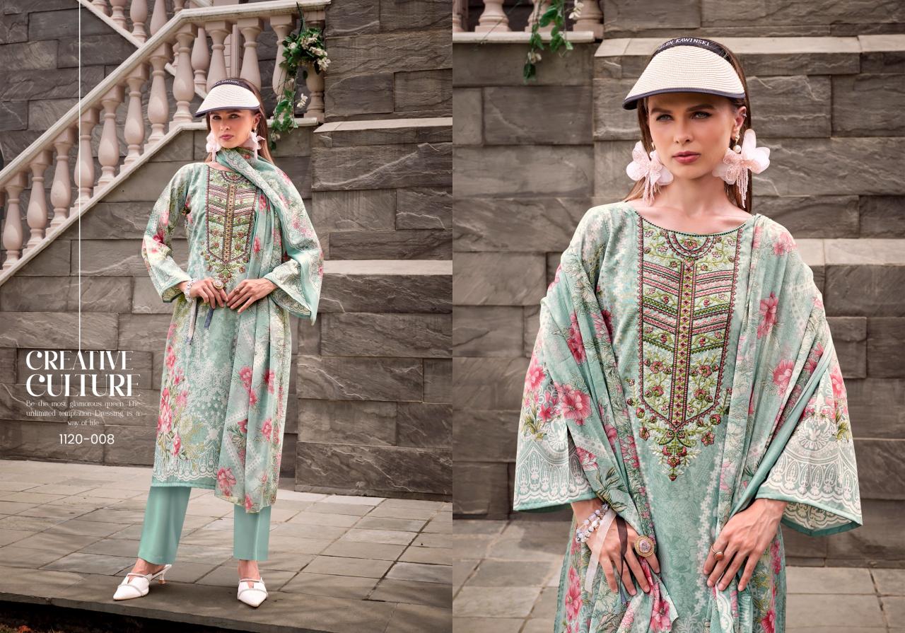 Romani Needle Wonder vol 5 catalog ladies dress material wholesalers in jaipur