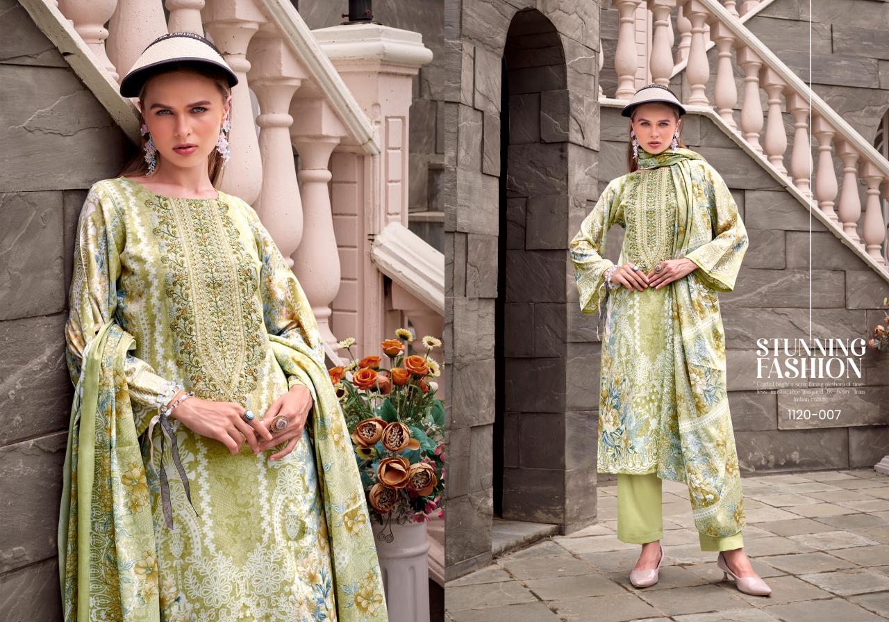 Romani Needle Wonder vol 5 catalog ladies dress material wholesalers in jaipur