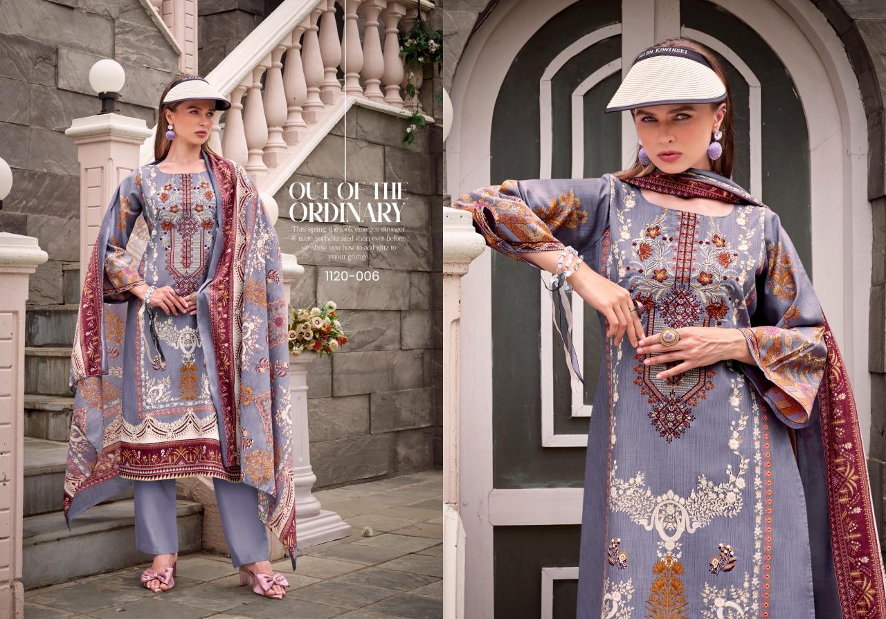 Romani Needle Wonder vol 5 catalog ladies dress material wholesalers in jaipur