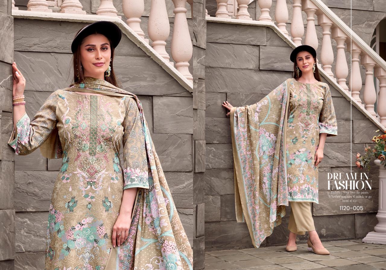 Romani Needle Wonder vol 5 catalog ladies dress material wholesalers in jaipur