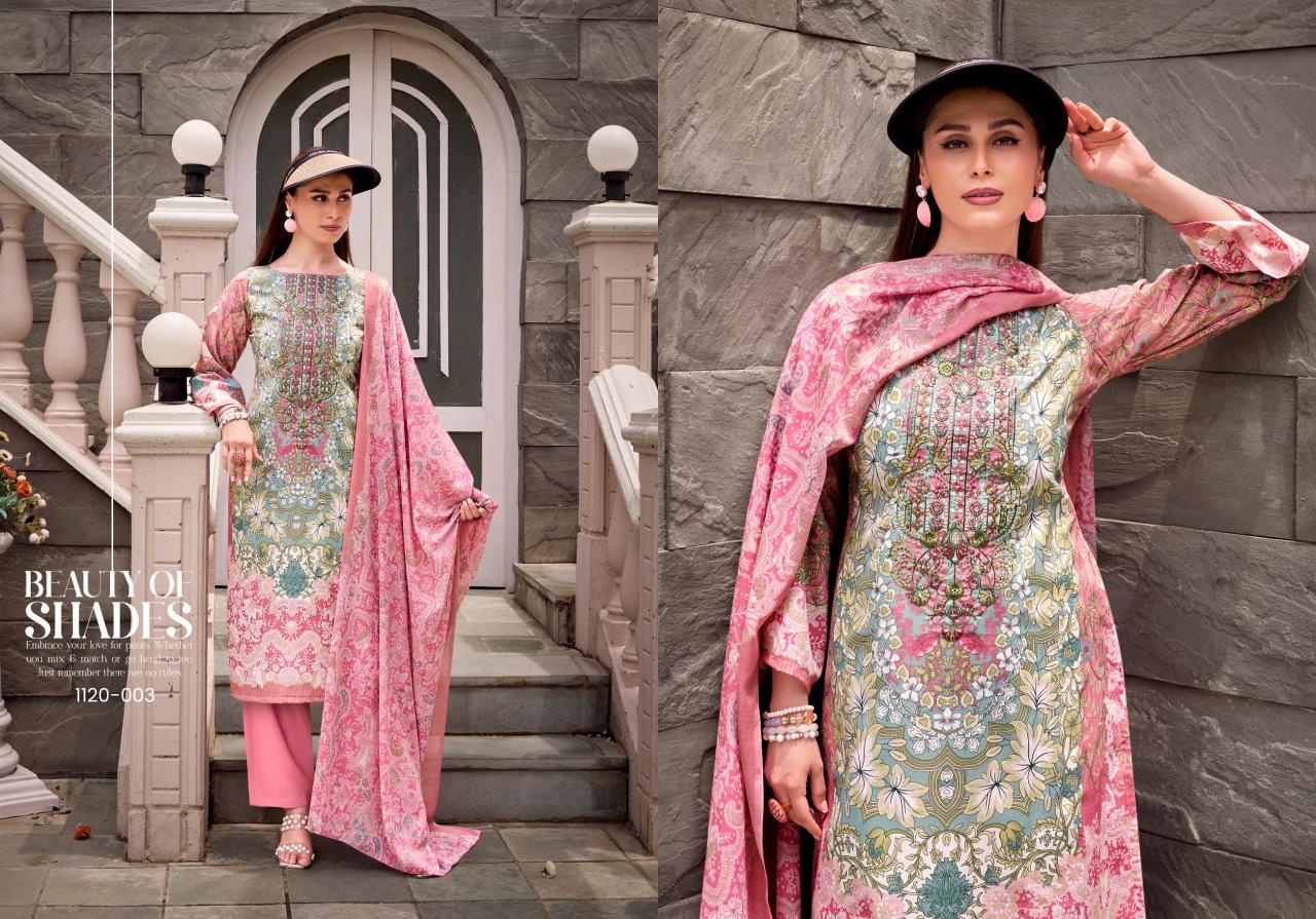Romani Needle Wonder vol 5 catalog ladies dress material wholesalers in jaipur