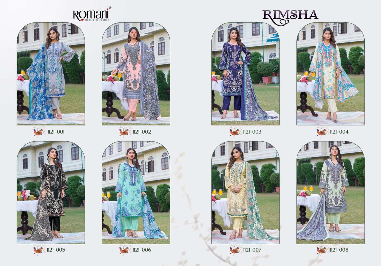 Romani Rimsha catalog wholesale dress material market in tirupati