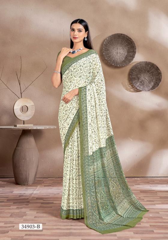 Ruchi Star Chiffon 161 catalog navdurga sarees surat