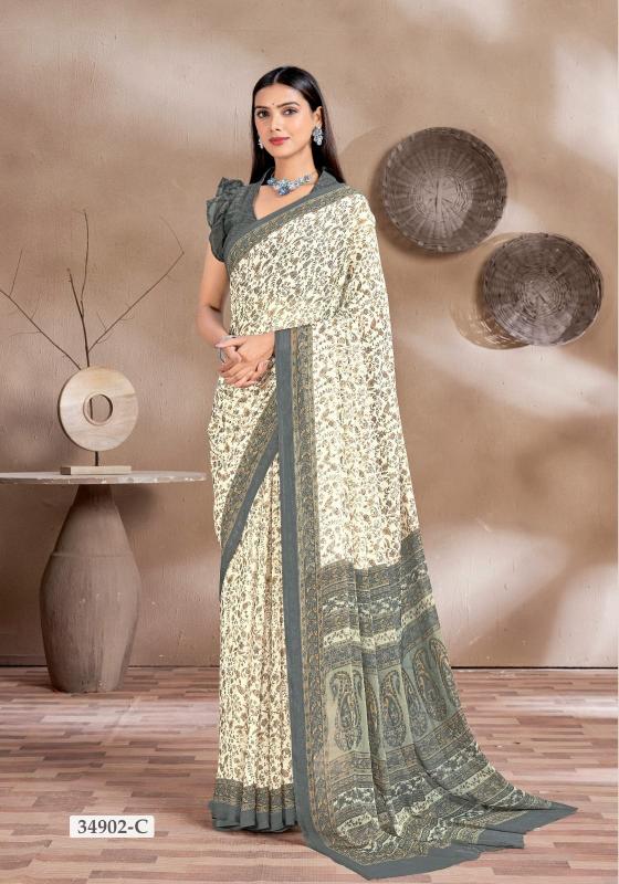 Ruchi Star Chiffon 161 catalog navdurga sarees surat