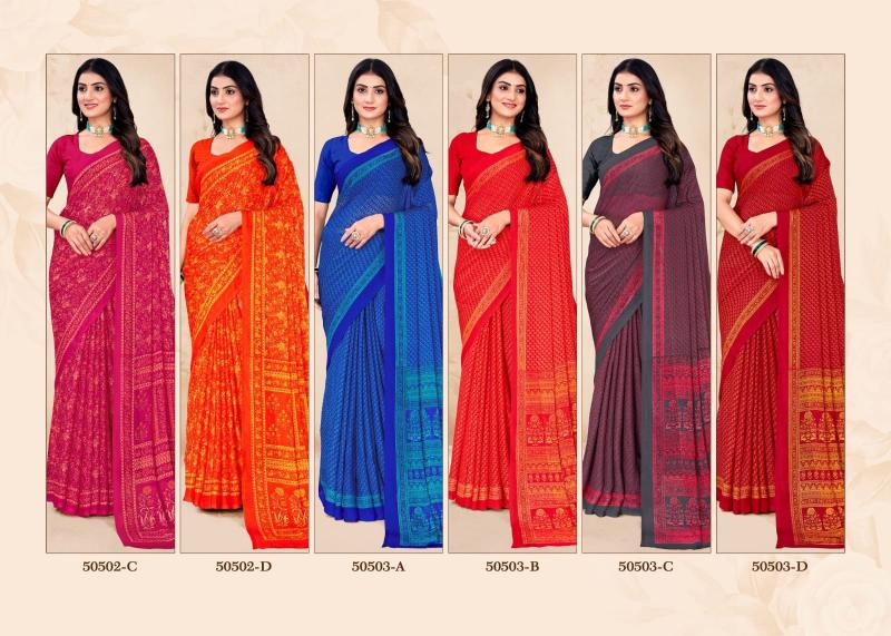 Ruchi Star Chiffon 212 catalog saree dealers in surat