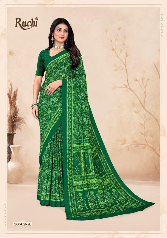 Ruchi Star Chiffon 212 catalog saree dealers in surat