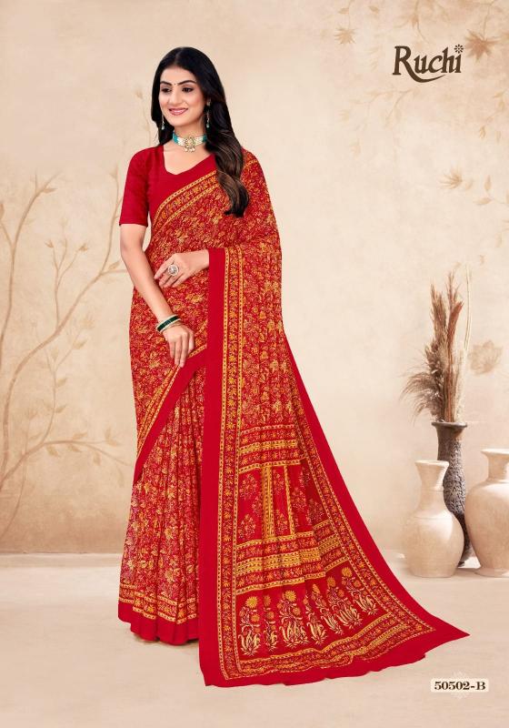 Ruchi Star Chiffon 212 catalog saree dealers in surat