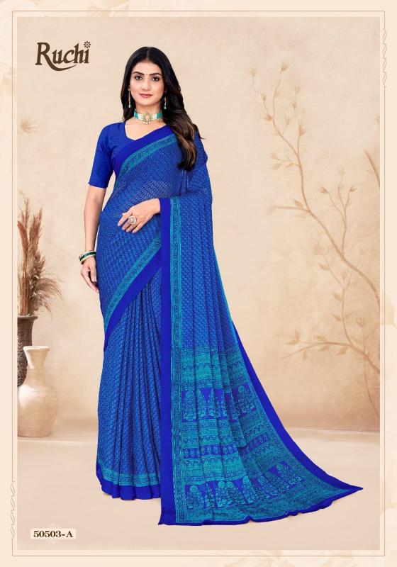 Ruchi Star Chiffon 212 catalog saree dealers in surat