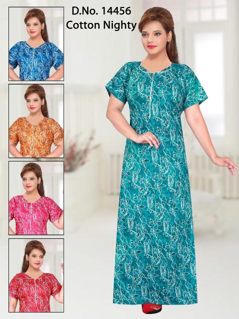 Sabella 14456 & 14600 cotton nighty