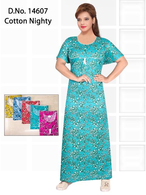 Sabella 14601 & 14607 cotton nighty
