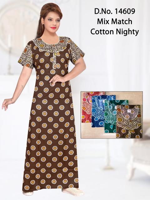 Sabella 14609 & 14646 cotton nighty