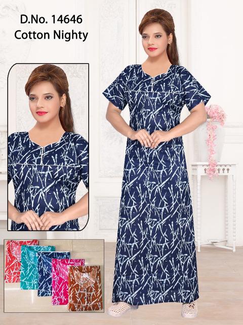 Sabella 14609 & 14646 cotton nighty