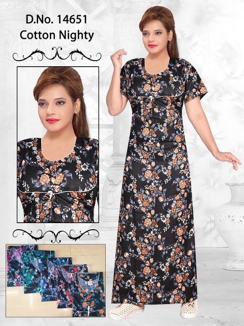 Sabella 14648 & 14651 cotton nighty