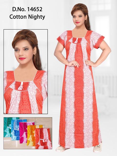 Sabella 14652 & 14653 cotton nighty