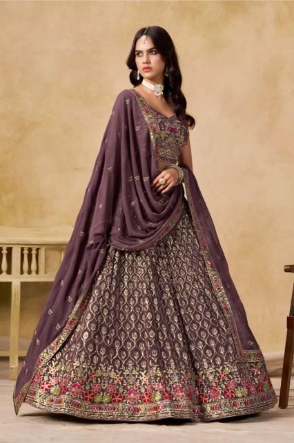 Sabella 5134 Light Purple catalog lehenga designs 2017 with price in india