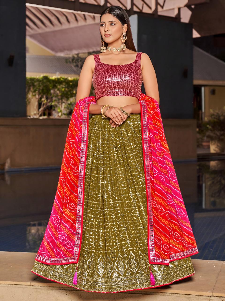 Sabella 8004 catalog lehenga suits in india