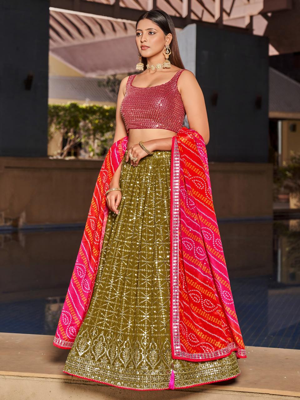 Sabella 8004 catalog lehenga suits in india