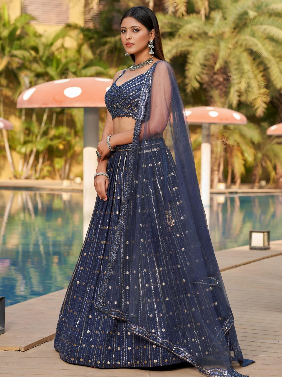 Sabella 8006 catalog lehenga stores in india