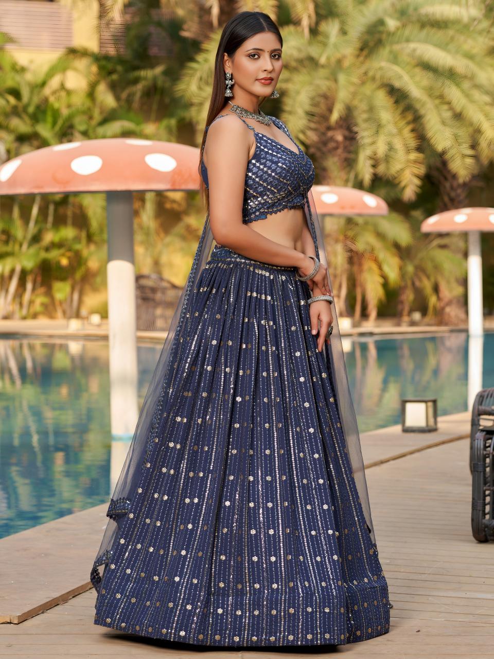 Sabella 8006 catalog lehenga stores in india