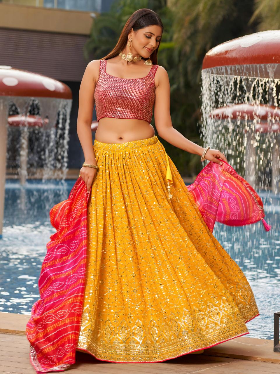 Sabella 8008 catalog purchase lehenga online india