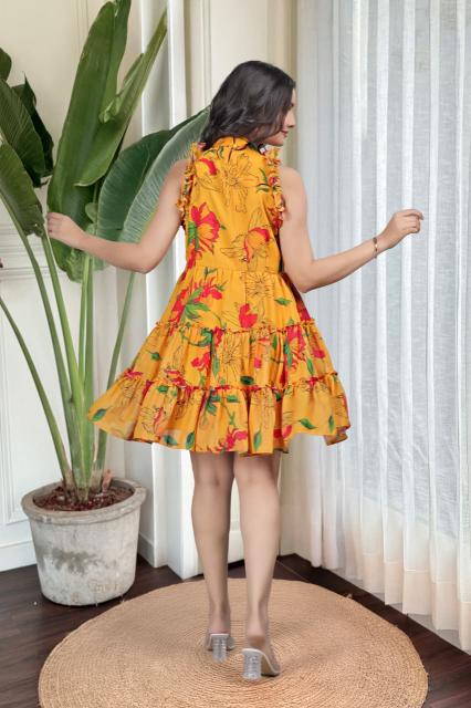 Sabella CM 01 catalog Printed Georgette western dress