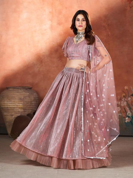 Sabella Fancy net catalog net lehengas india