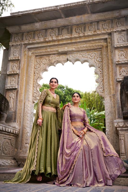 Sabella Fendi catalog western lehenga set online india