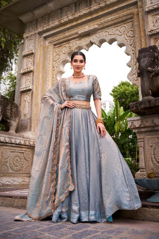 Sabella Fendi catalog western lehenga set online india