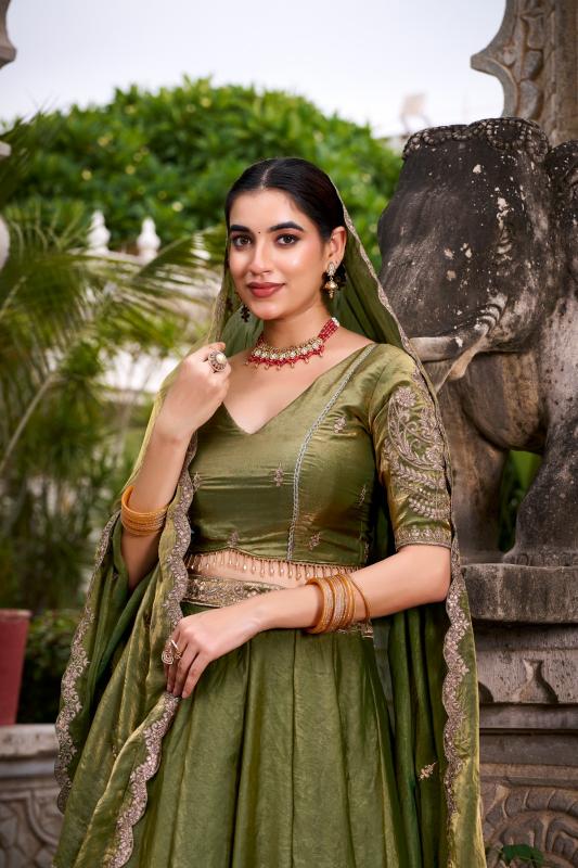 Sabella Fendi catalog western lehenga set online india