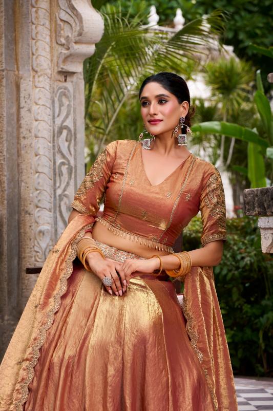 Sabella Fendi catalog western lehenga set online india