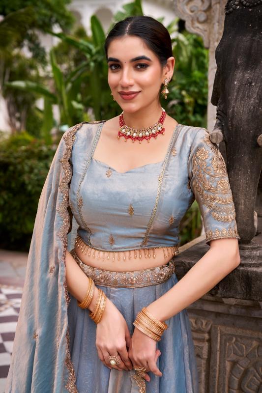 Sabella Fendi catalog western lehenga set online india