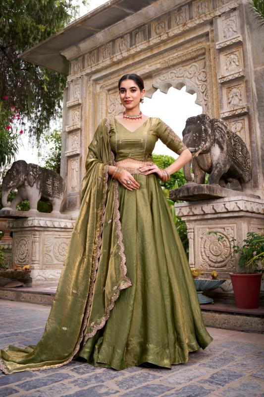 Sabella Fendi catalog western lehenga set online india