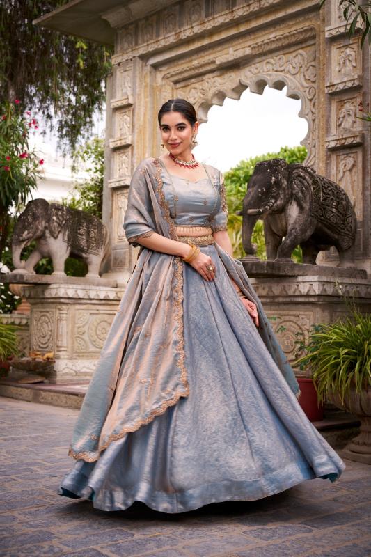 Sabella Fendi catalog western lehenga set online india