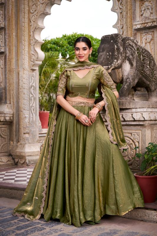 Sabella Fendi catalog western lehenga set online india